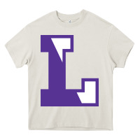 Cream boston latin school Heavy Core Tee - linhVisuals