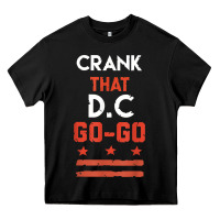 Black vintage washington d.c crank that go go music design gift. t shirt Heavy Core Tee - linhVisuals