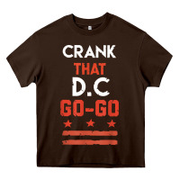 Vintage Washington D.c Crank That Go Go Music Design Gift. T Shirt Heavy Core Tee | Teevron