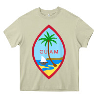 Mossy guam coat of arms souvenir gift flag chamorro t shirt Heavy Core Tee - linhVisuals