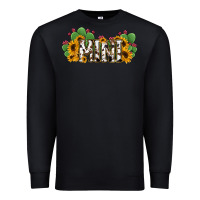 Black Cactus Cowhide Sunflower Mama and Mini Set Premium Sweatshirt - Jasminsmagicworld