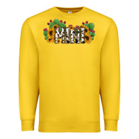 Lemon Cactus Cowhide Sunflower Mama and Mini Set Premium Sweatshirt - Jasminsmagicworld