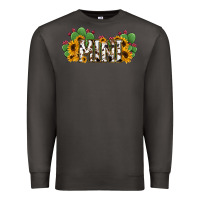 Smoke Cactus Cowhide Sunflower Mama and Mini Set Premium Sweatshirt - Jasminsmagicworld