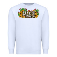 White Cactus Cowhide Sunflower Mama and Mini Set Premium Sweatshirt - Jasminsmagicworld