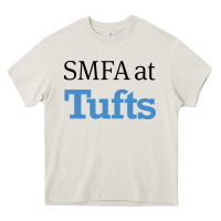 Cream SMFA at Tufts Heavy Core Tee - linhVisuals