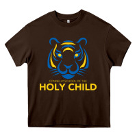Chocolate Brown connelly school of the holy child Heavy Core Tee - linhVisuals