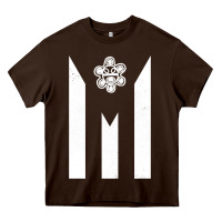 Chocolate Brown puerto rico taino taina sun puerto rican flag pride boricua pullover h Heavy Core Tee - linhVisuals