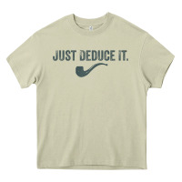Mossy just deduce it funny sherlock holmes detective raglan baseball tee Heavy Core Tee - linhVisuals