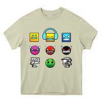 Mossy geometry dash insane Heavy Core Tee - linhVisuals