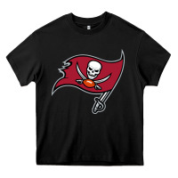 Black Team Of Tampa Bay American Football Heavy Core Tee - linhVisuals