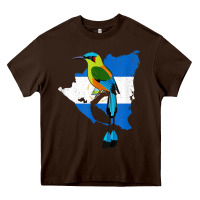 Chocolate Brown nicaragua guardabarranco, nicaragua t shirt Heavy Core Tee - linhVisuals