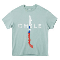 Arona chilean map and flag   distressed chile souvenir t shirt Heavy Core Tee - linhVisuals