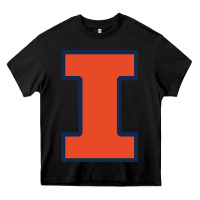 Black illinois Heavy Core Tee - linhVisuals