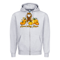 Heather Grey harvesting hope Zipper Hoodie - Jasminsmagicworld