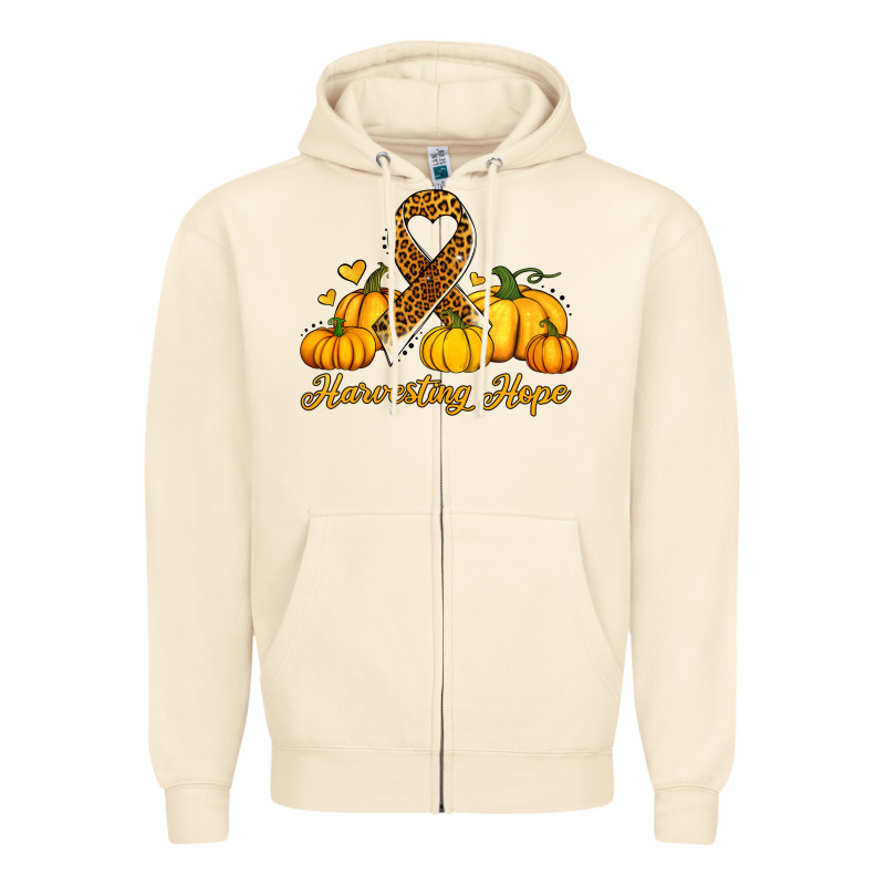 Harvesting Hope Zipper Hoodie by Jasminsmagicworld | Teevron