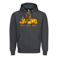 Smoke harvesting hope Zipper Hoodie - Jasminsmagicworld