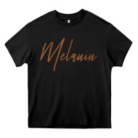 Black womens melanin for black history v neck t shirt Heavy Core Tee - linhVisuals