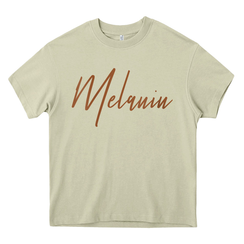 Womens Melanin For Black History V Neck T Shirt Heavy Core Tee by linhVisuals | Teevron