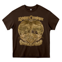 Chocolate Brown kenny chesney vintage art Heavy Core Tee - linhVisuals