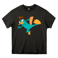 Asphalt perry the platypus Heavy Core Tee - linhVisuals