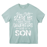 Arona you can't scare me i have four daughters and a son funny dad t shirt Heavy Core Tee - linhVisuals