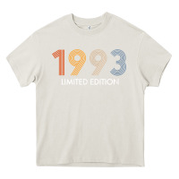 Cream retro 29 years vintage 1993 limited edition 29th birthday t shirt Heavy Core Tee - linhVisuals