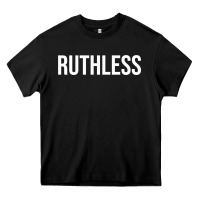 Black ruthless sweatshirt Heavy Core Tee - linhVisuals