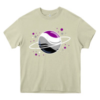 Mossy asexual outer space planet ace pride t shirt Heavy Core Tee - linhVisuals