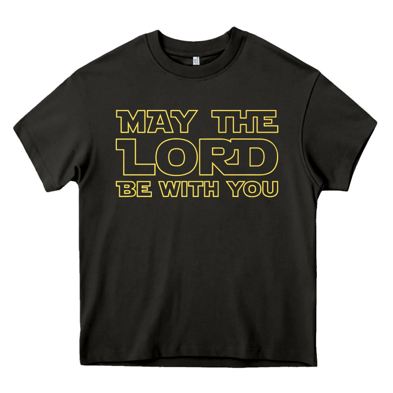 May The Lord Be With You By Jesus Surfed Apparel Co Premium T Shirt Heavy Core Tee by linhVisuals | Teevron