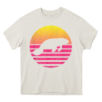 Cream classic manatee gift t shirt Heavy Core Tee - linhVisuals