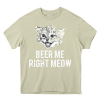 Mossy beer me right meow Heavy Core Tee - linhVisuals