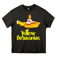 Asphalt Yellow Submarine Heavy Core Tee - linhVisuals