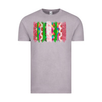 Vintage Zinc summer brushstrokes Vintage Tee - CowhideDigitalArt