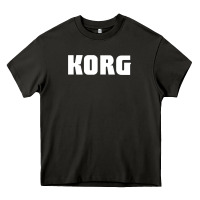Asphalt Korg Keyboard Heavy Core Tee - linhVisuals