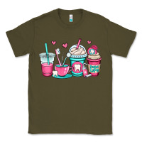 Army Green dentist coffee cups Classic Tee - OliviaCreatesArt