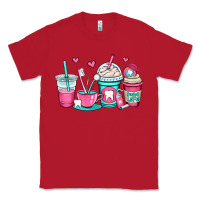 Red dentist coffee cups Classic Tee - OliviaCreatesArt