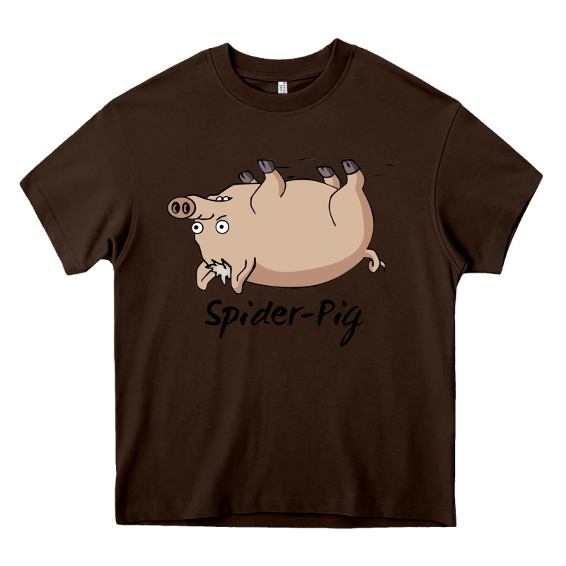 Spider Pig Heavy Core Tee by linhVisuals | Teevron