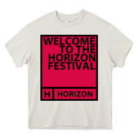 Cream Horizon Festival Heavy Core Tee - linhVisuals