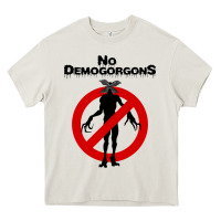 Cream stranger no demogorgons Heavy Core Tee - linhVisuals