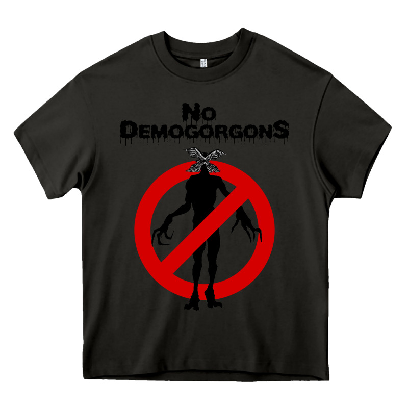 Stranger No Demogorgons Heavy Core Tee by linhVisuals | Teevron