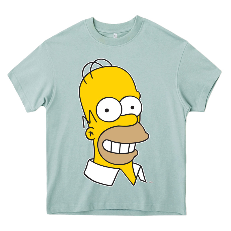 The Simpsons Homer Simpson Face Sweatshirt Heavy Core Tee by linhVisuals | Teevron