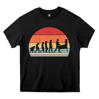 Black vintage retro evolution of the pinball lover premium t shirt Heavy Core Tee - linhVisuals