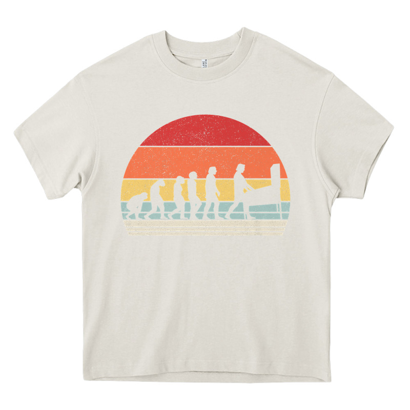 Vintage Retro Evolution Of The Pinball Lover Premium T Shirt Heavy Core Tee by linhVisuals | Teevron