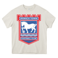 Cream the ipswich town Heavy Core Tee - linhVisuals