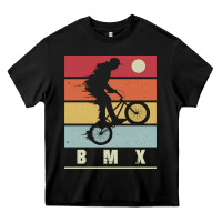 Black bmx vintage bike fans kids gift boys bmx pullover hoodie Heavy Core Tee - linhVisuals