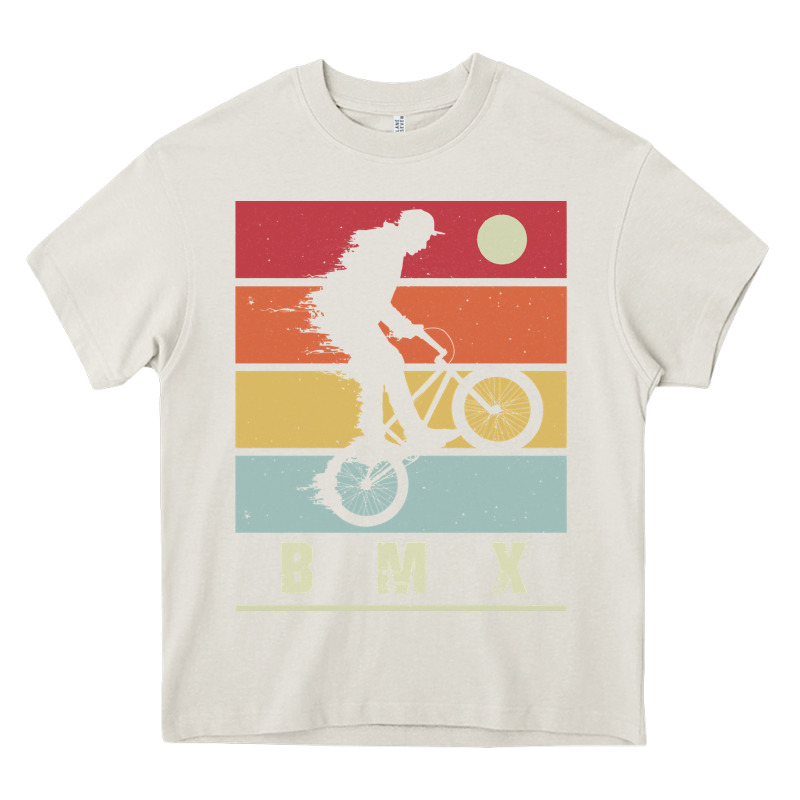 Bmx Vintage Bike Fans Kids Gift Boys Bmx Pullover Hoodie Heavy Core Tee by linhVisuals | Teevron