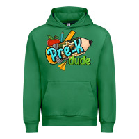 Emerald pre k dude Urban Hoodie - RanaPortraitStore