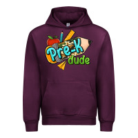 Mauve Wine pre k dude Urban Hoodie - RanaPortraitStore
