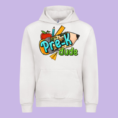 Pre K Dude Urban Hoodie Designed By Ranaportraitstore
