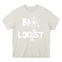 Cream biologist   funny biology student cell science chemistry dna t shirt Heavy Core Tee - linhVisuals